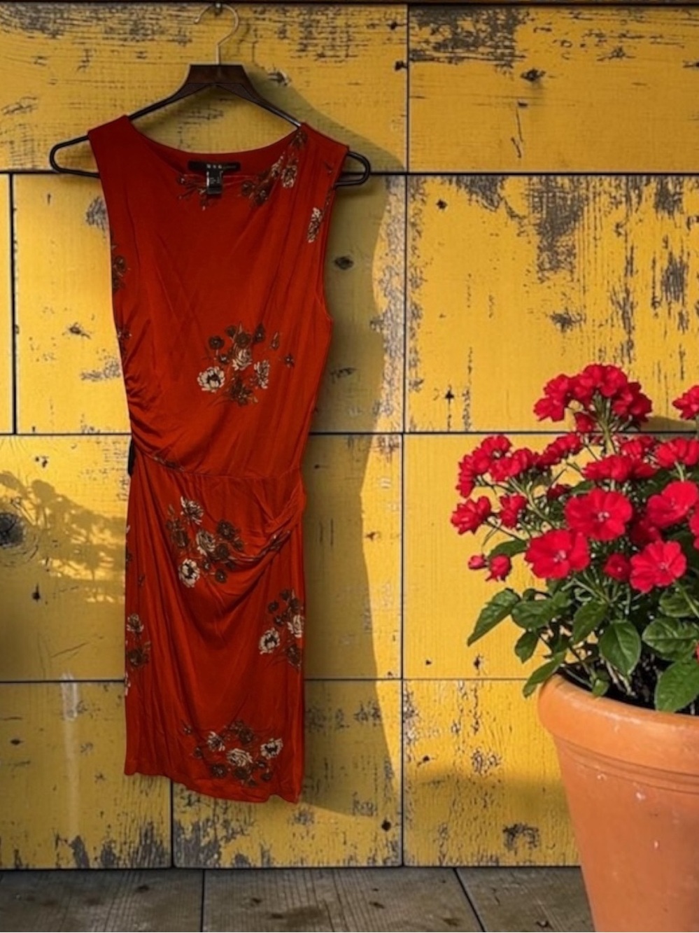 MNG cinched dress